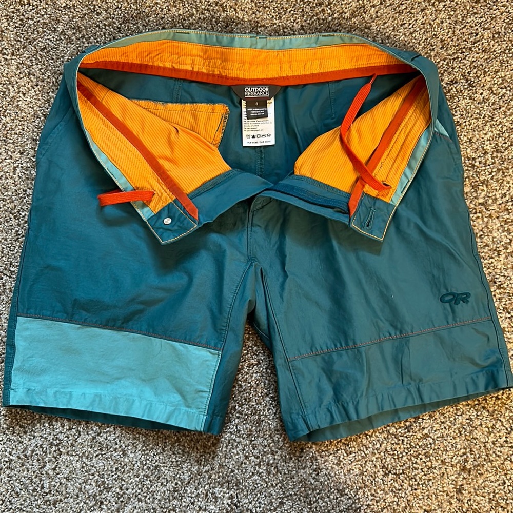 Outdoor Research climbing shorts